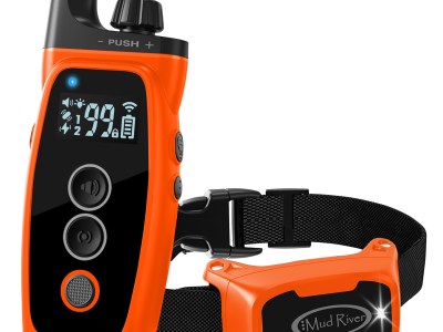 Boyt Harness 38107 MR 1000 Training Collar Dog Training Black/Orange w/ Remote