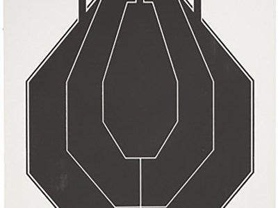 Sig Sauer SCT354 T300 Replacement Target IPSC Hanging Black/White