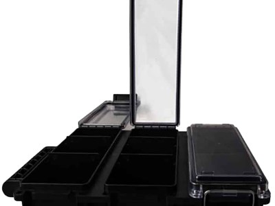 Berry’s 68911 Tri-Can Triple Ammo Can Black Plastic