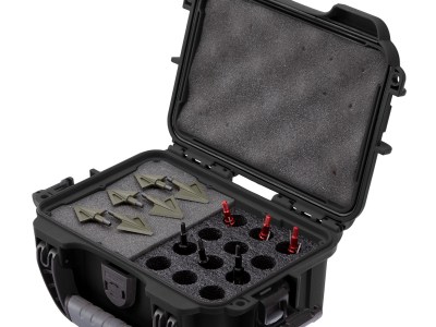 Nanuk 903S080BK0A0C1538 Broadhead Holder  Black NK-7 Resin