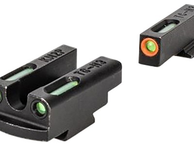 Kimber Mfg.,inc 4000154 Micro 9 Trulgo TFX Pro Sight Set  Green/Fiber Optic Orange Outline Front Sight-Green/Fiber Optic Black Outline Rear Sight