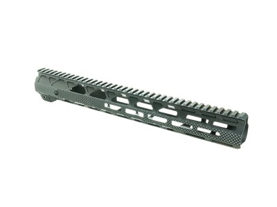 Timber Creek Outdoors G15HGBL Greyman  Aluminum 15″ M-LOK Handguard for AR-15