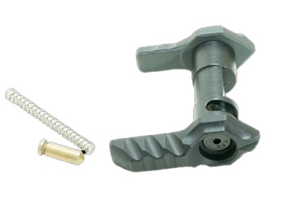 Timber Creek Outdoors GAMBISSBL Greyman Safety Selector Black Aluminum