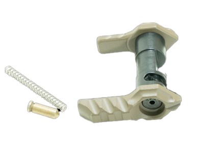 Timber Creek Outdoors GAMBISSD Greyman Safety Selector Desert Aluminum