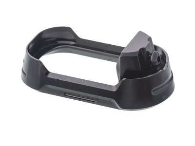 Tyrant CNC TDG19G34MWBLKBLKSRW  Magwell Fits Glock 19 Gen 3-4 Black 7000 Series Aluminum