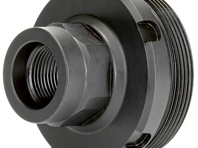 Griffin Armament DT1375X24-5/8X24  Thread Adapter 5/8″x24 17-4 Stainless Steel Nitride Black