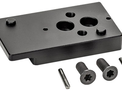 Griffin Armament GSMALDPFP AIS Flat Mount Plate Black Anodized Hardcoat 6061 T6 Aluminum