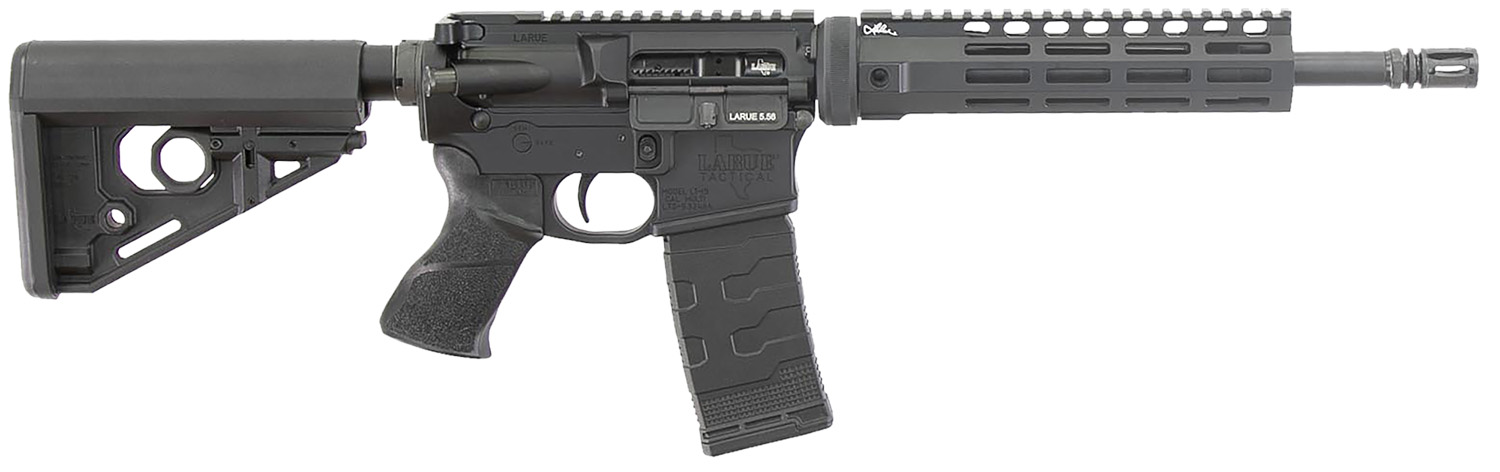 Larue Tactical LT1555612MLOK LT15  MLOK 5.56 30+1 12″ Stealth Barrel Black Right Hand