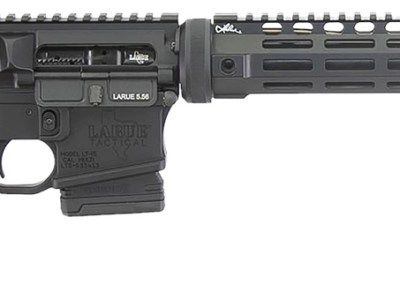 Larue Tactical LT1555616MLOKLC LT15  MLOK 5.56 10+1 16″ Stealth Barrel Black Right Hand