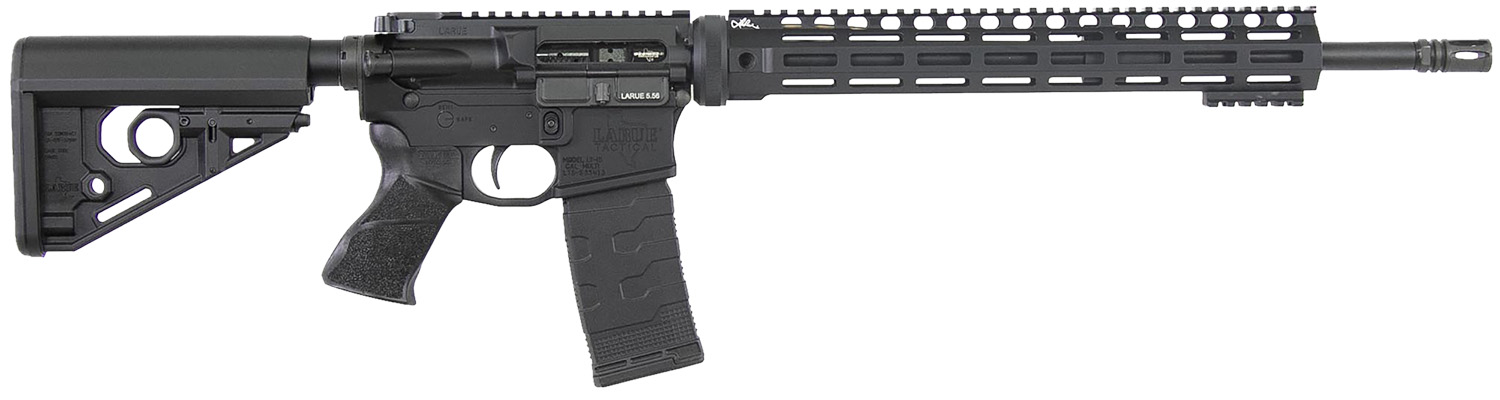 Larue Tactical LT1555618MLOK LT15  MLOK 5.56 30+1 18″ Stealth Barrel Black Right Hand