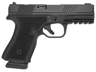 Black Rain Ordnance FL9MMBLK   Compact Frame 9mm 15+1 4″ Stainless Steel Slide
