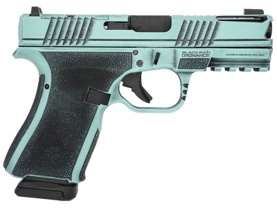 Black Rain Ordnance FLP9MMTBB   Compact Frame 9mm 15+1 4″ Stainless Steel Slide