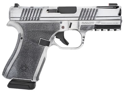 Black Rain Ordnance FLP9MMWB   Compact Frame 9mm 15+1 4″ Stainless Steel Slide