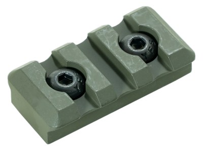 Timber Creek Outdoors M3SPROD M-LOK 3 Slot Picatinny Rail  OD Green Aluminum Fits AR-Platform