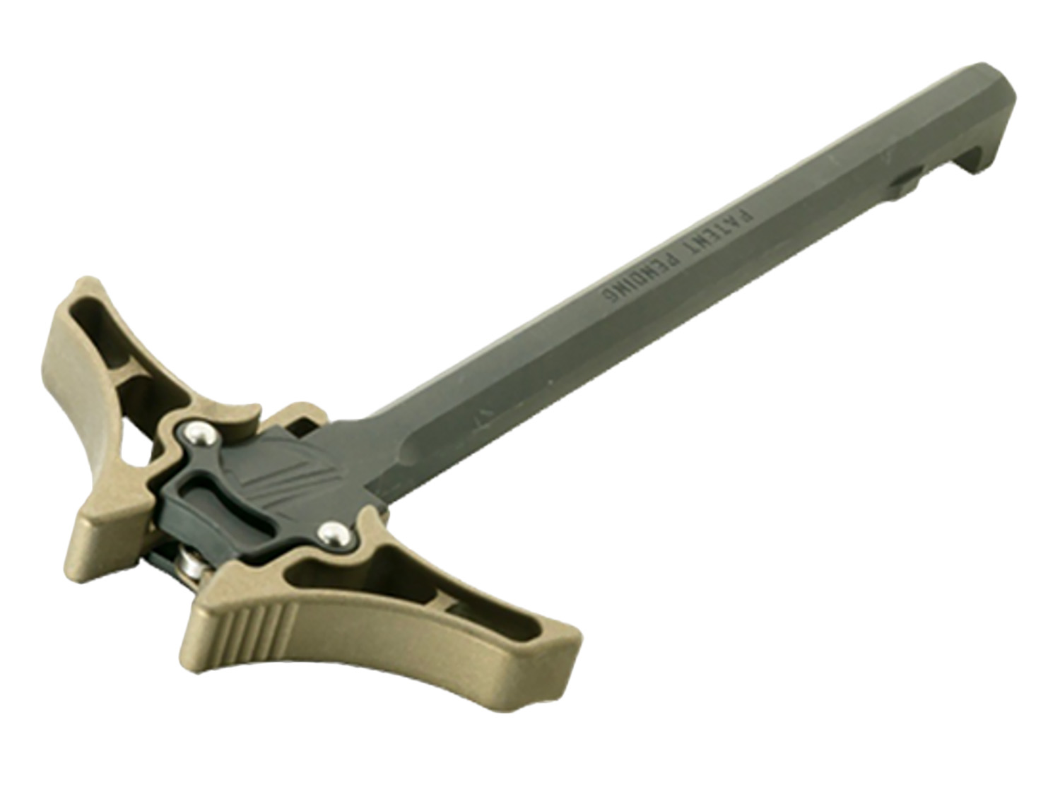 Timber Creek Outdoors EAMBICHBB Enforcer Charging Handle Burnt Bronze Billet Aluminum Ambidextrous Hand