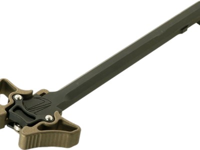 Timber Creek Outdoors EMAMBICHBB Mini Enforcer Charging Handle Burnt Bronze Billet Aluminum Ambidextrous Hand