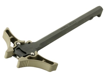 Timber Creek Outdoors AR10AMBICHFDE Enforcer Charging Handle AR-10 Flat Dark Earth Billet Aluminum Ambidextrous Hand