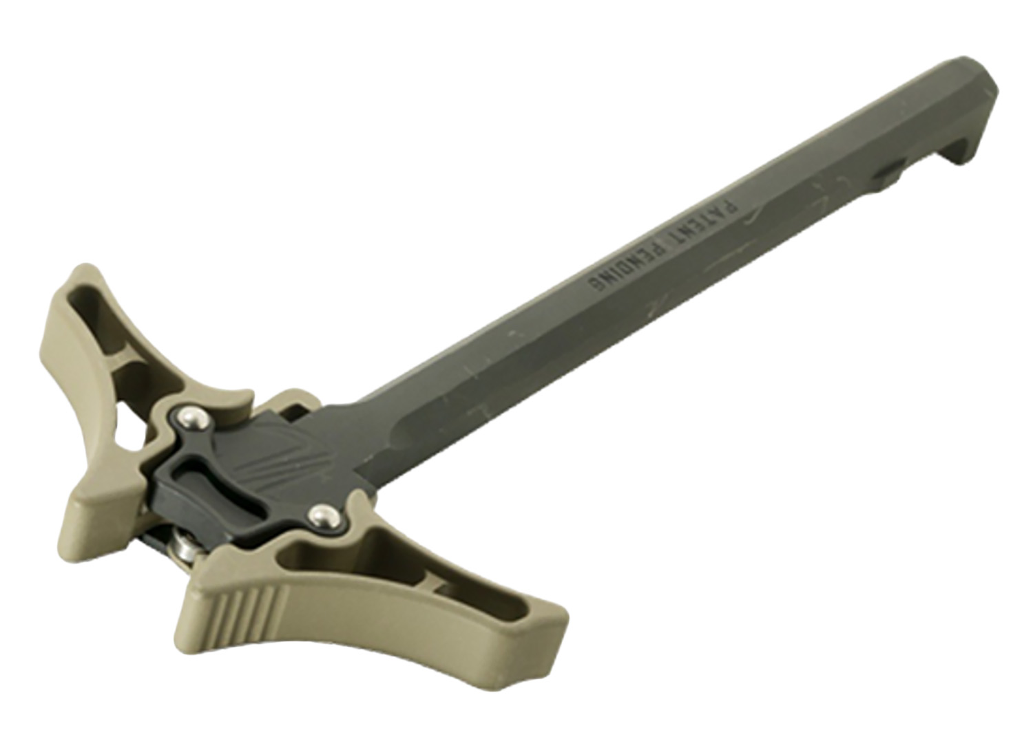 Timber Creek Outdoors AR10AMBICHFDE Enforcer Charging Handle AR-10 Flat Dark Earth Billet Aluminum Ambidextrous Hand