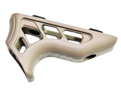 Timber Creek Outdoors MEMAFGFDE Enforcer Mini Angled Foregrip Flat Dark Earth Billet Aluminum