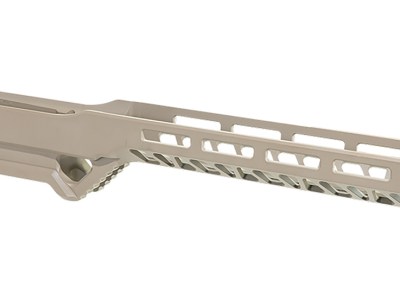 Timber Creek Outdoors ERCR7SAFDE Enforcer Rifle Chassis Flat Dark Earth Aluminum SA Rem700 Action Right