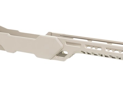 Timber Creek Outdoors ERC1022FDE Enforcer Rifle Chassis Flat Dark Earth Aluminum Fits Ruger 10/22 Compatible w/ MSR Buffer Tubes