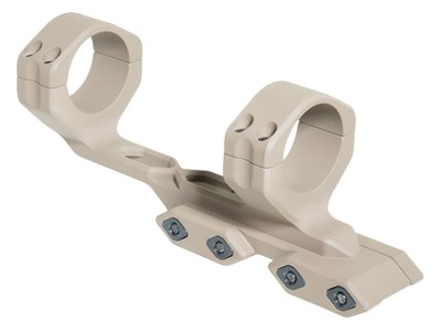 Timber Creek Outdoors E1CSM1FDE Enforcer Cantilever Scope Mount Flat Dark Earth Aluminum 1″ Tube