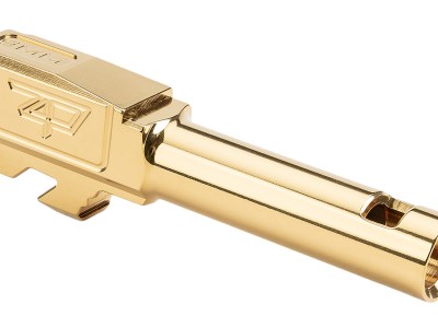 Zaffiri Precision ZP.43BCPG Glock  Ported Gold TiN Stainless Steel, Fits Glock 43/43X