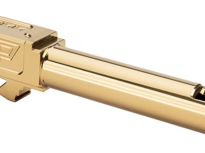 Zaffiri Precision ZP.19G5BCPG Glock  3.89″ Ported Gold TiN Stainless Steel, Fits Glock 19 Gen 5