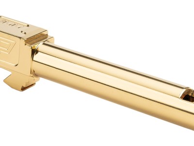 Zaffiri Precision ZP.17BCPG Ported Gold TiN Stainless Steel, Fits Glock 17 Gen1-4