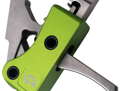 Stern Defense 009H2SNIBD1M H2S Drop In Trigger Green Fits AR10/AR15