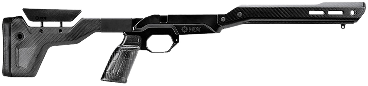 Mdt Sporting Goods Inc 107380BCF HNT26 Chassis System Black Carbon Fiber Fits Remington 700 ARCA