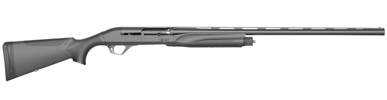 Retay USA ACEBLK28 Ace  Full Size 12 Gauge Semi-Auto 3.50″ 3+1 28″ Extra Black Vent Rib Barrel, Extra Black Drilled & Tapped Steel Receiver, Adj Shim Black Synthetic Stock, Ambidextrous