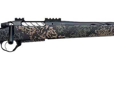 Seekins Precision 0011710291-F Havak PH3 300 PRC 22″ Black Fluted Threaded Barrel, Black Picatinny Rail Steel Receiver, Adj Cheek Riser Woodland Shadow Synthetic Stock