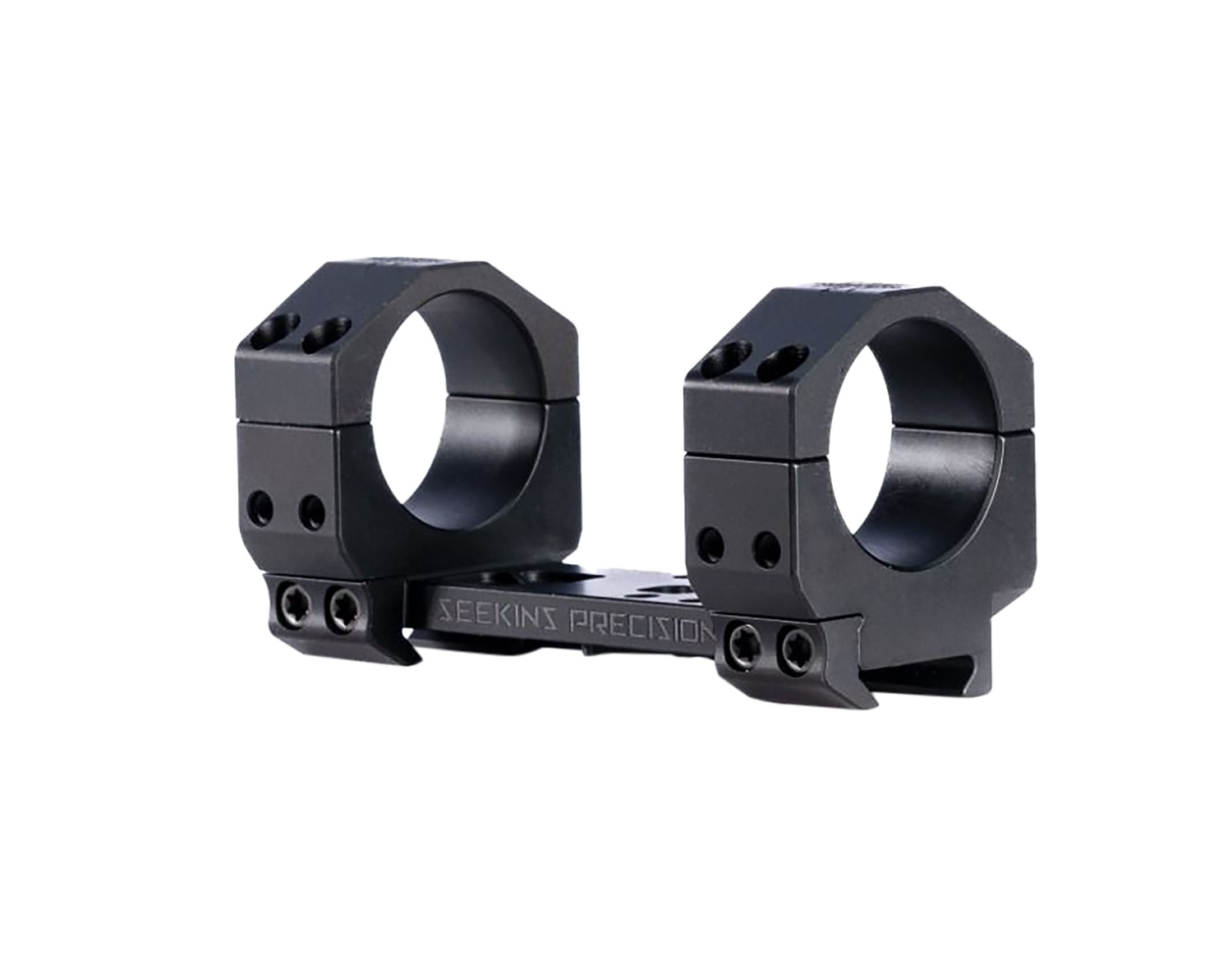 Seekins Precision 0010650112-F Precision Mount  Black 7075 Aluminum 30mm Tube