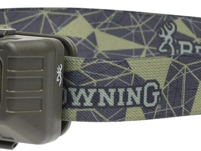 Browning 003713004 Full Draw Headlamp 20/500 Lumens LED Bulb 67yds Beam Distance Cap/Headwear
