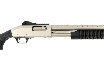 Tokarev USA 21000421 TX3 12MA1 12 Gauge Pump 3″ 5+1 Shells 18.50″ Nickel Anodized Ventilated Heat Shield Barrel, Nickel Anodized Receiver w/Picatinny Rail, Fixed Black Polymer Stock