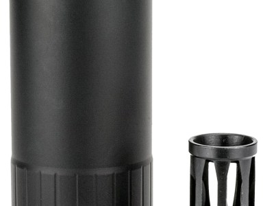 Kgm Suppressors RS-R556A1-QD-BLK R556A1  6mm/5.56 NATO Black Nickel Alloy/Stainless Steel 1/2″x28