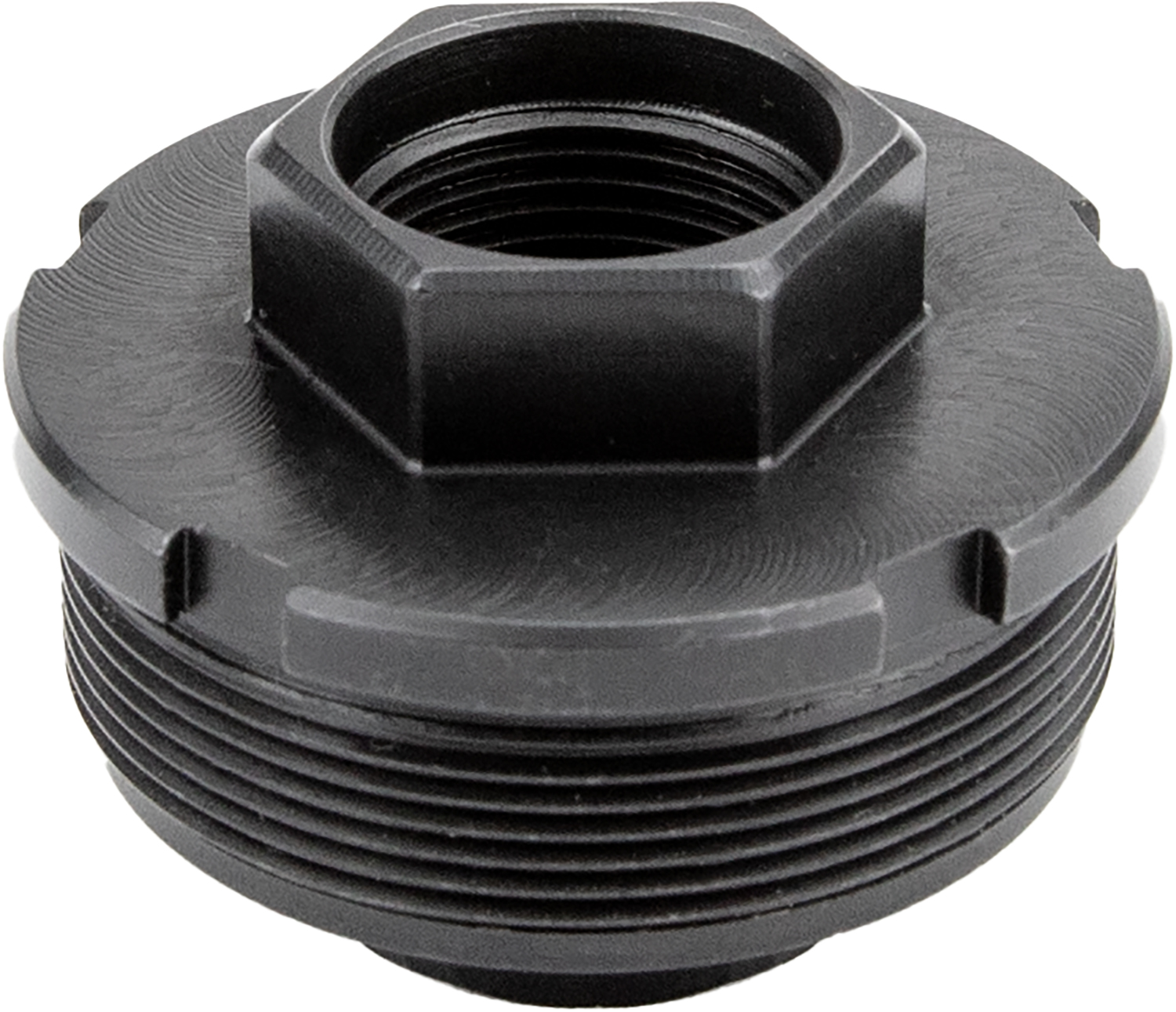 Kgm Suppressors A-DTA-S-2  Direct Thread Adapter Fits 5/8″x24 Steel Nitride Black