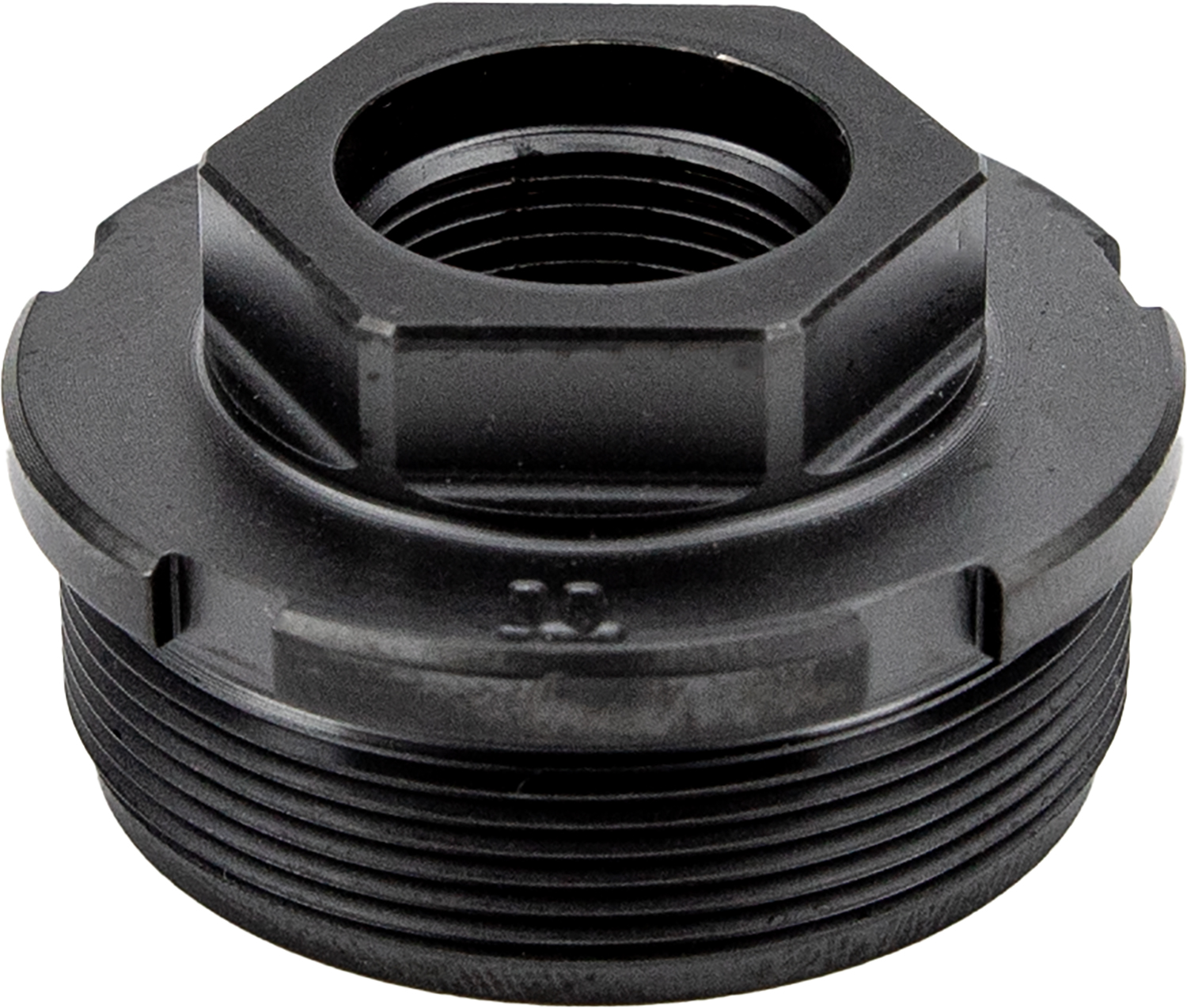 Kgm Suppressors A-DTA-T-3  Direct Thread Adapter Fits 3/4″x24 Titanium Nitride Black