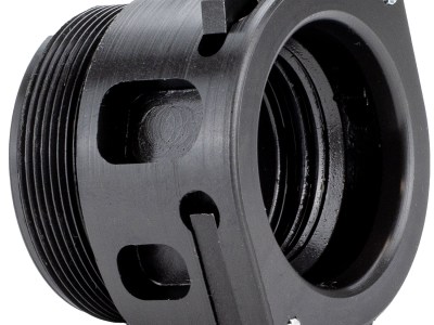 Kgm Suppressors A-QDA-DL  QD Adapter Fits 1.375″x24 Steel Nitride Black