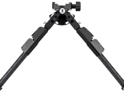 Mdt Sporting Goods Inc 106345BLK CKYE-POD Double Pull Bipod Black Aluminum