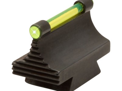 TruGlo TGTG95530RG Front Sight  Green Front Fiber Optic/Black Frame 3/8″ Dovetail, .530″ High