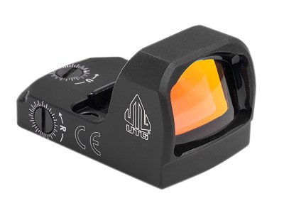 Leapers OPRMR20R OP3 Micro Single Dot Black Anodized 1x 4 MOA Red Dot Reticle