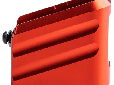 Cross Armory CRG+0MEG19RD Magazine Extension  Fits Glock 19/23/32 Gen 1-5 Red Aluminum