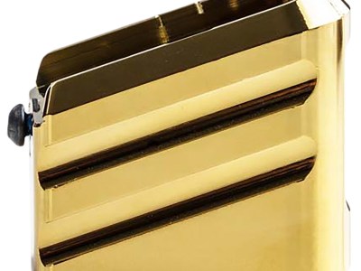 Cross Armory CRG+0MEG19GD Magazine Extension  Fits Glock 19/23/32 Gen 1-5 Gold Aluminum