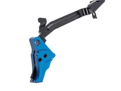 Tyrant CNC TDGTRIG34BLUEBLACKBAR I.T.T.S Trigger/Bar Blue/Black Fits Glock Gen3-4