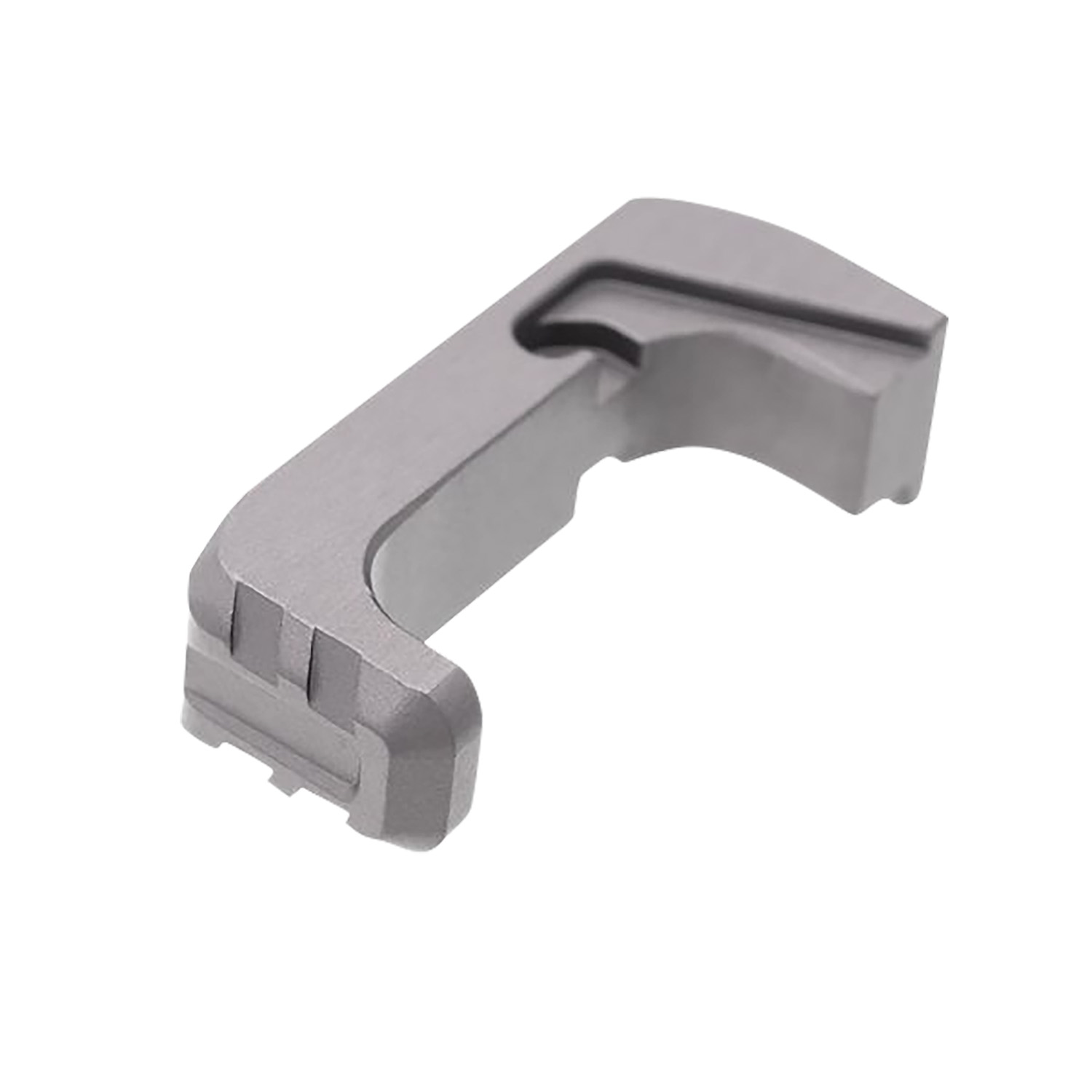 Tyrant CNC TDGEMRGG  Extended Magazine Release Glock Gen4-5 Grey Aluminum
