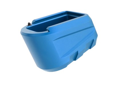 Tyrant CNC TDP365MAGEXBLUE  Magazine Extension 9mm Fits Sig P365 X Macro 3rd Blue Aluminum