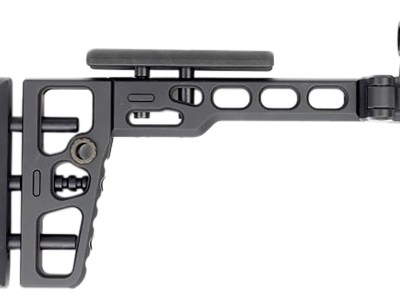 Samson 040616601 S.A.S Folding Stock w/ MP5K End Cap Black Aluminum