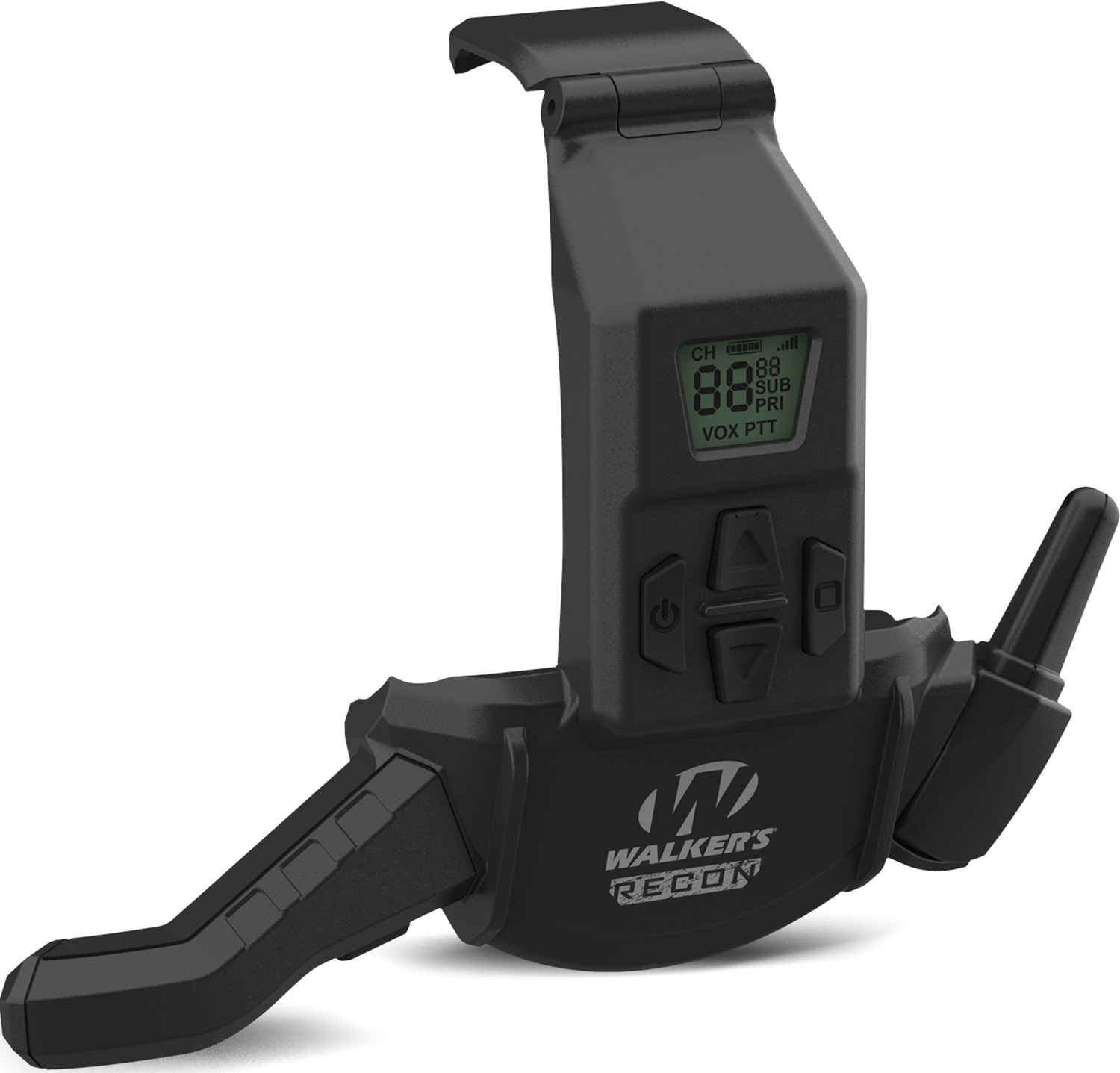 Walker’s GWPRECMBT Recon Walkie-Talkie Attachment Ability to Communicate Black